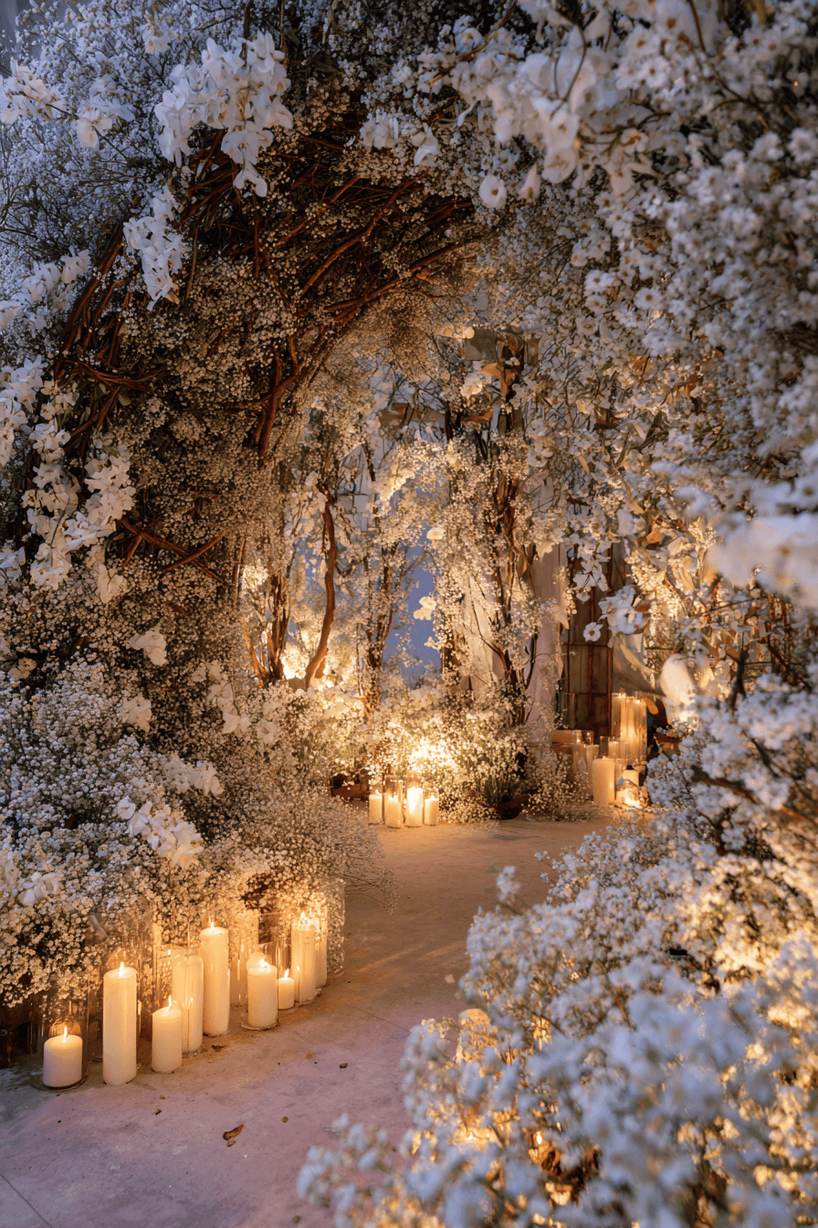 27 Elegant Circle Wedding Arch Designs Couples Love